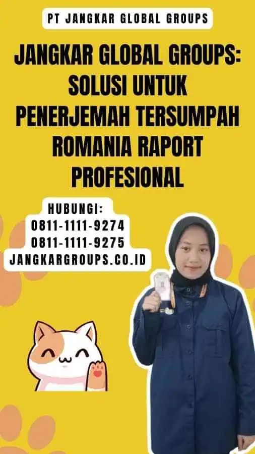 Jangkar Global Groups Solusi untuk Penerjemah Tersumpah Romania Raport Profesional