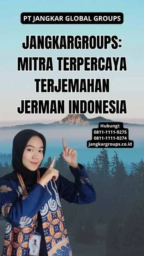 Jangkargroups: Mitra Terpercaya Terjemahan Jerman Indonesia