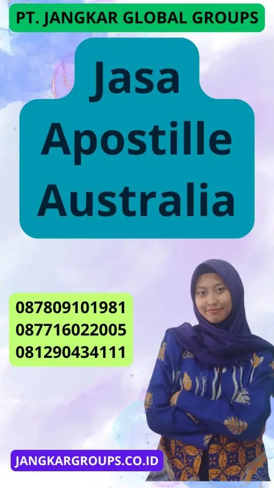 Jasa Apostille Australia