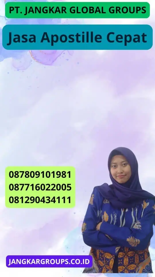 Jasa Apostille Cepat