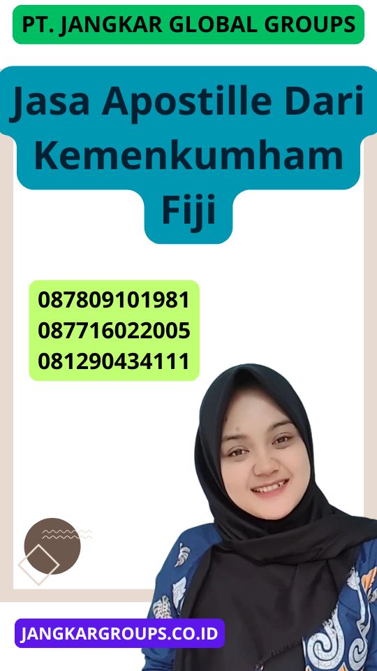 Jasa Apostille Dari Kemenkumham Fiji