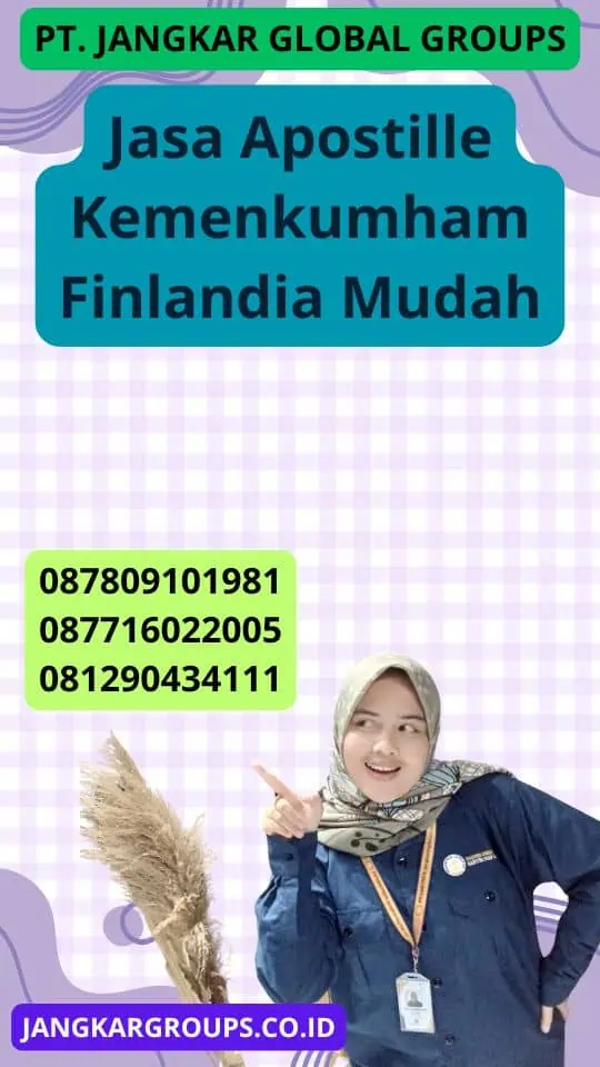 Jasa Apostille Kemenkumham Finlandia Mudah