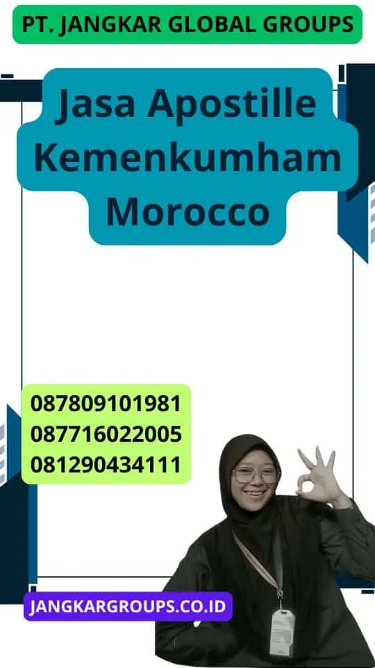 Jasa Apostille Kemenkumham Morocco