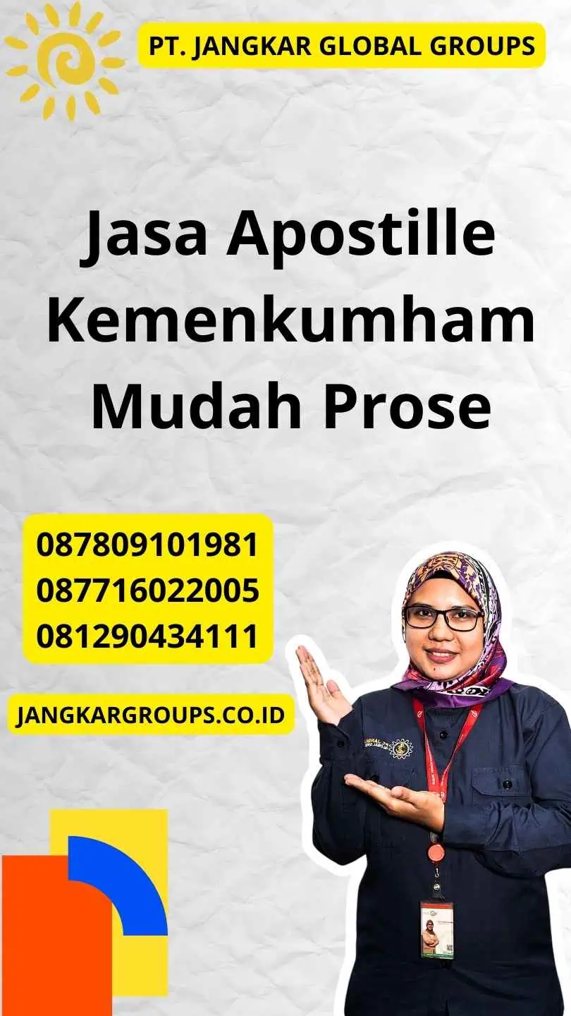 Jasa Apostille Kemenkumham Mudah Prose