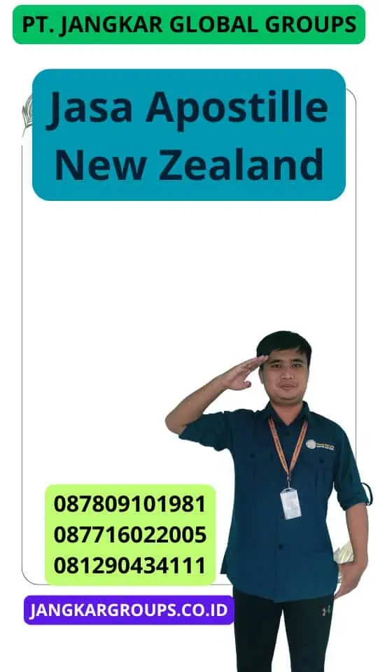 Jasa Apostille New Zealand