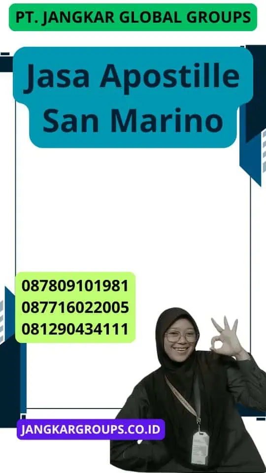 Jasa Apostille San Marino