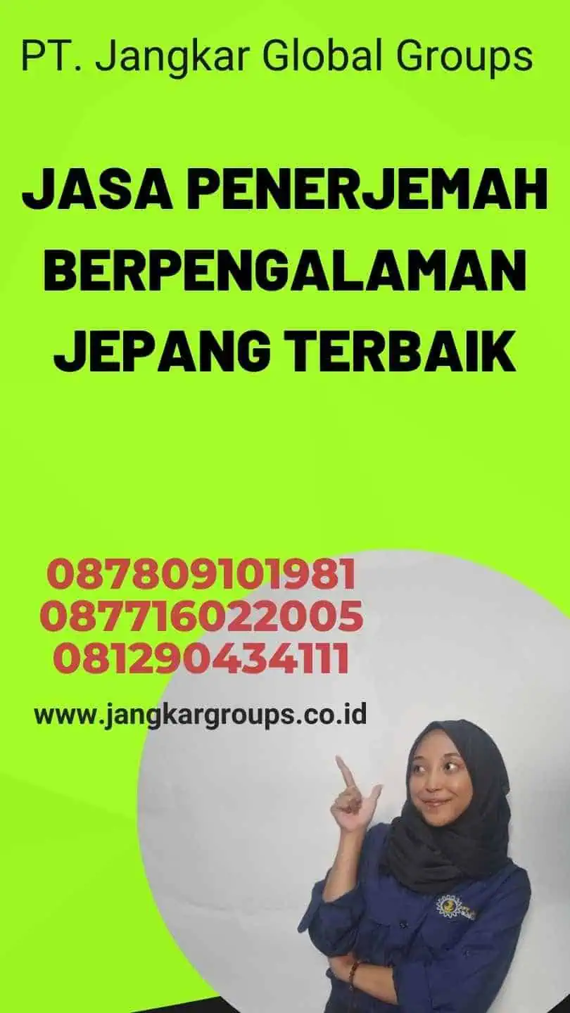 Jasa Penerjemah Berpengalaman Jepang Terbaik