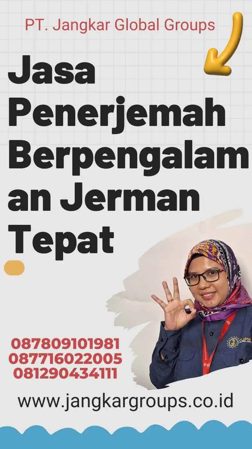 Jasa Penerjemah Berpengalaman Jerman Tepat