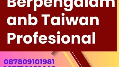 Jasa Penerjemah Berpengalamanb Taiwan Profesional