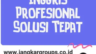 Jasa Penerjemah Inggris Profesional Solusi Tepat