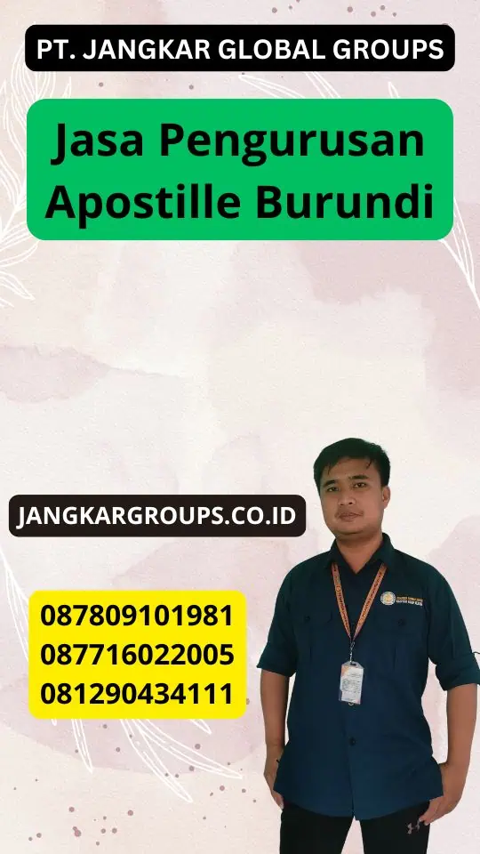 Jasa Pengurusan Apostille Burundi