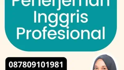 Jasa Tersumpah Penerjemah Inggris Profesional