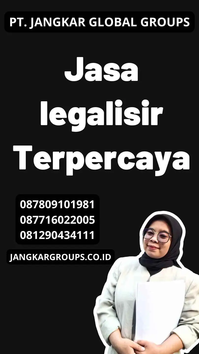 Jasa legalisir Terpercaya