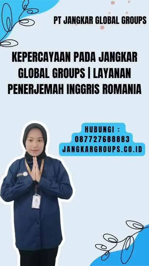 Kepercayaan pada Jangkar Global Groups Layanan Penerjemah Inggris Romania