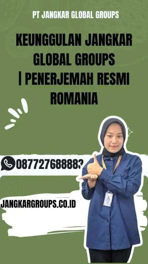 Keunggulan Jangkar Global Groups Penerjemah Resmi Romania