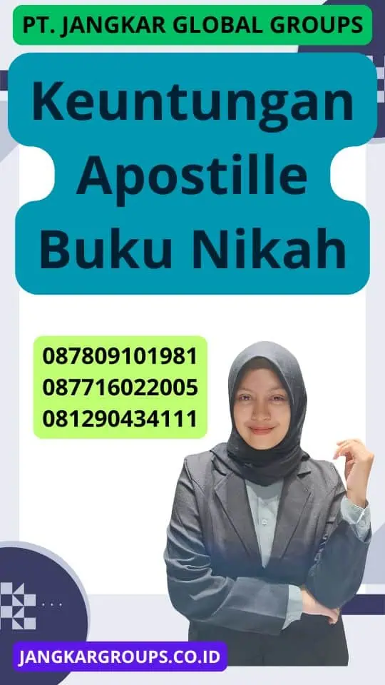 Keuntungan Apostille Buku Nikah