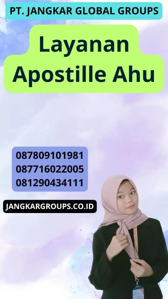 Layanan Apostille Ahu