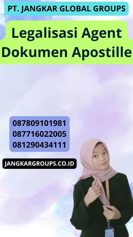 Legalisasi Agent Dokumen Apostille