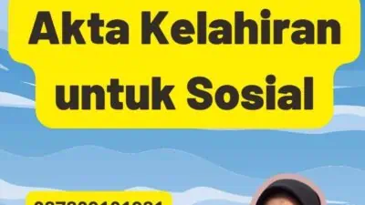 Legalisasi Akta Kelahiran untuk Sosial