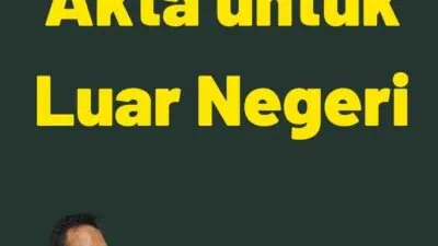 Legalisasi Akta untuk Luar Negeri