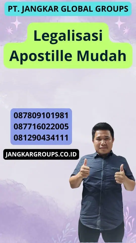 Legalisasi Apostille Mudah