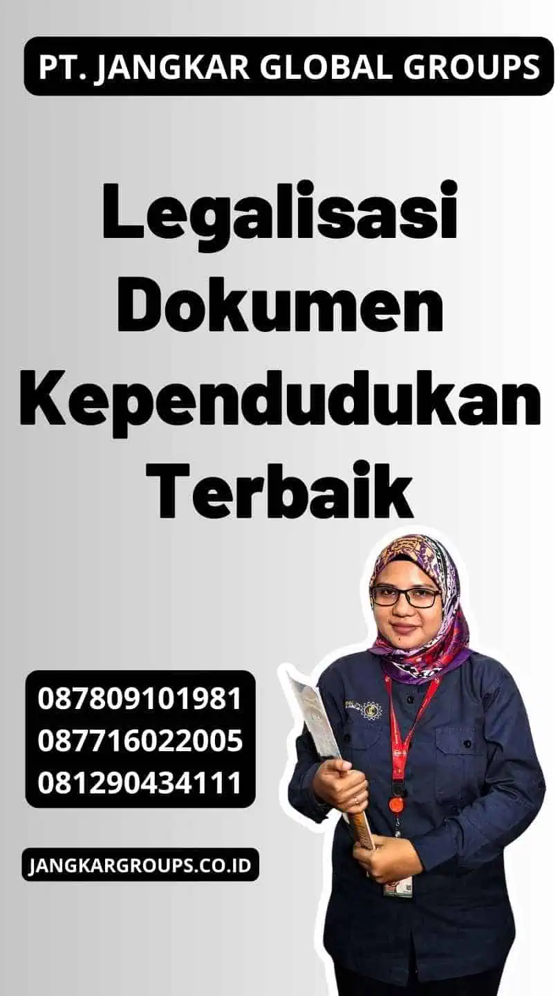 Legalisasi Dokumen Kependudukan Terbaik