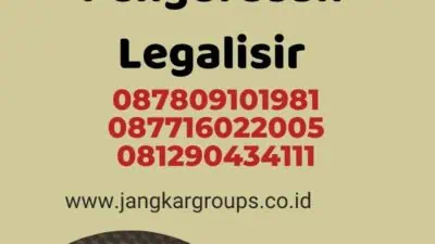 Legalisasi Dokumen Resmi Pengurusan Legalisir