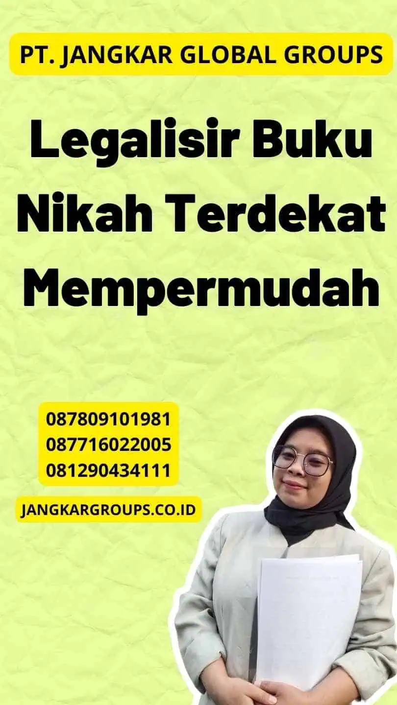 Legalisir Buku Nikah Terdekat Mempermudah