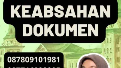 Legalisir Ijazah Keabsahan Dokumen