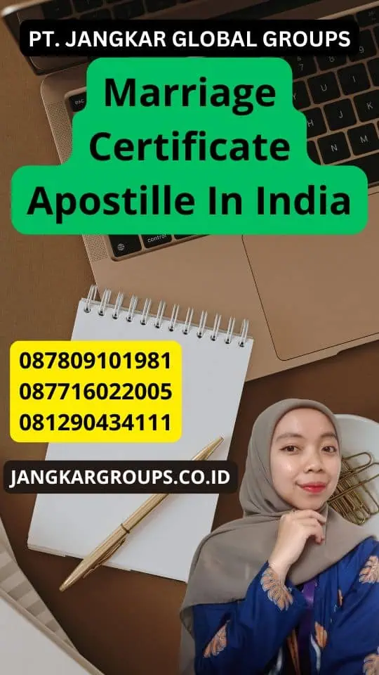 Marriage Certificate Apostille In India