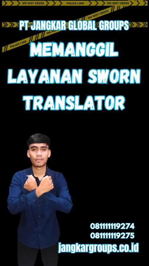 Memanggil Layanan Sworn Translator