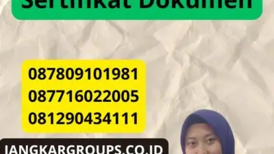 Mengapa Membutuhkan Apostille Untuk Sertifikat Dokumen