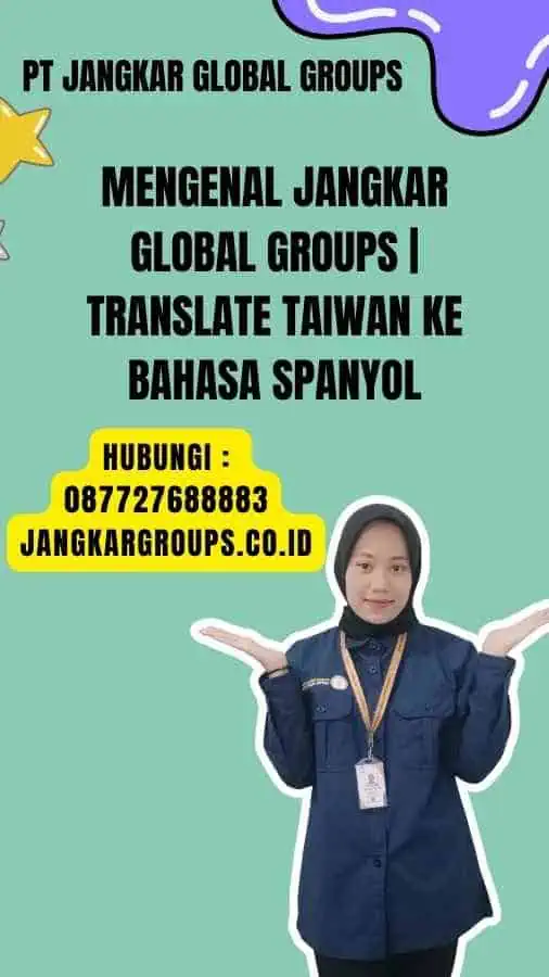 Mengenal Jangkar Global Groups Translate Taiwan ke bahasa Spanyol