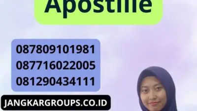 Menghadirkan Layanan Apostille