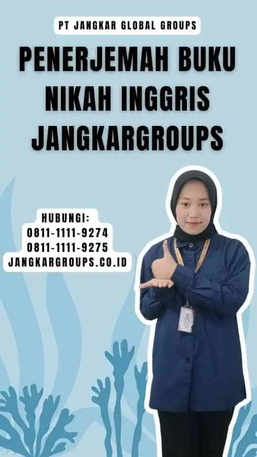 Penerjemah Buku Nikah Inggris Jangkargroups