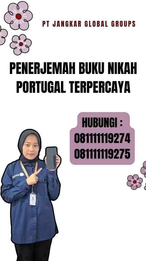 Penerjemah Buku Nikah Portugal Terpercaya