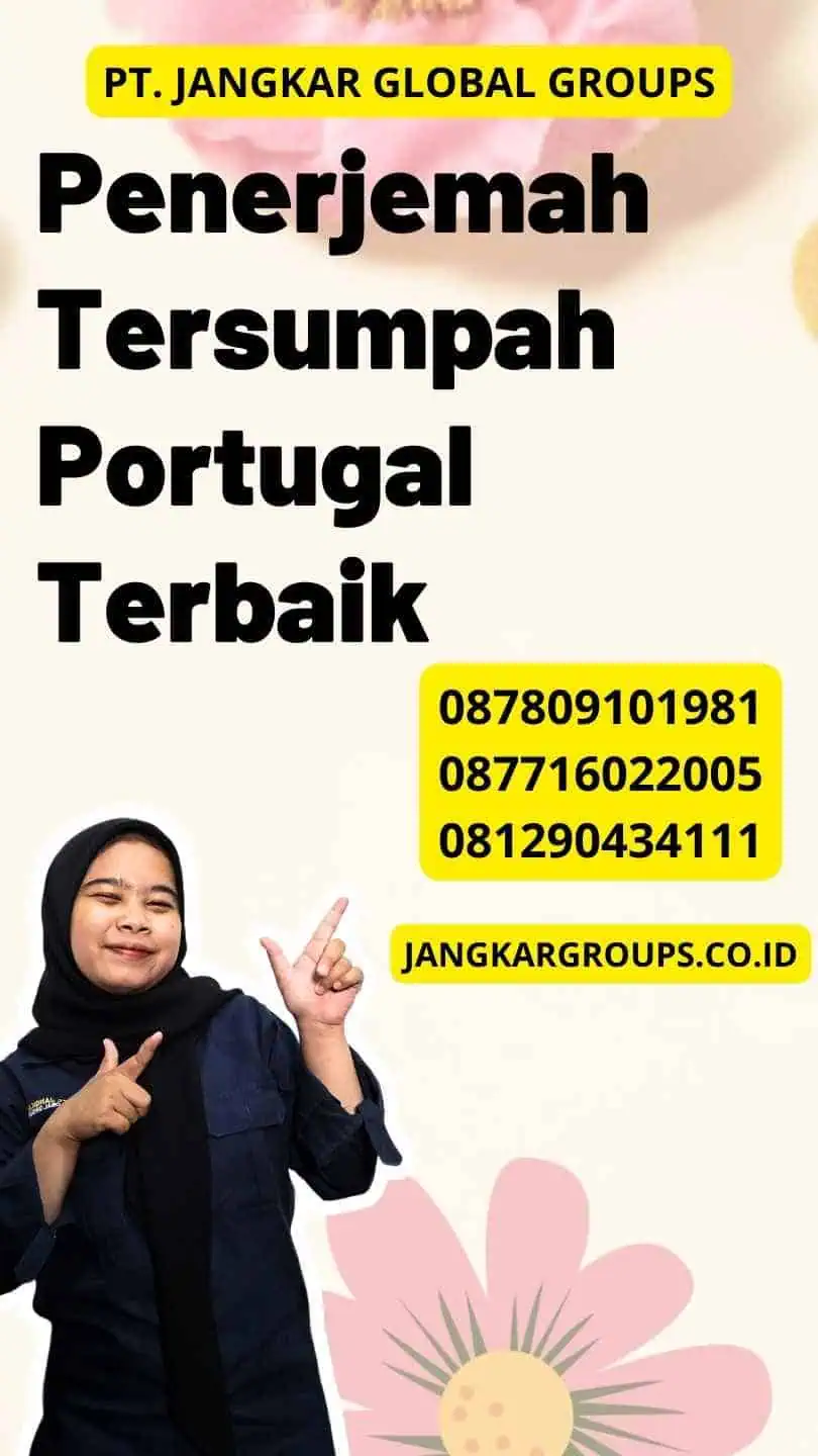 Penerjemah Tersumpah Portugal Terbaik