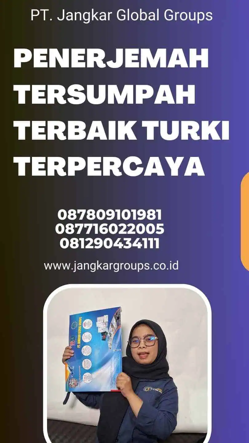 Penerjemah Tersumpah Terbaik Turki Terpercaya