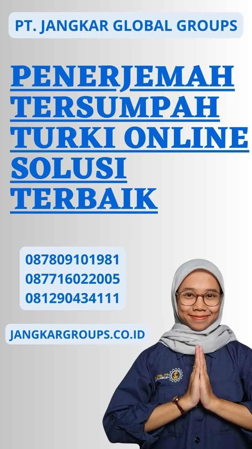 Penerjemah Tersumpah Turki Online Solusi Terbaik