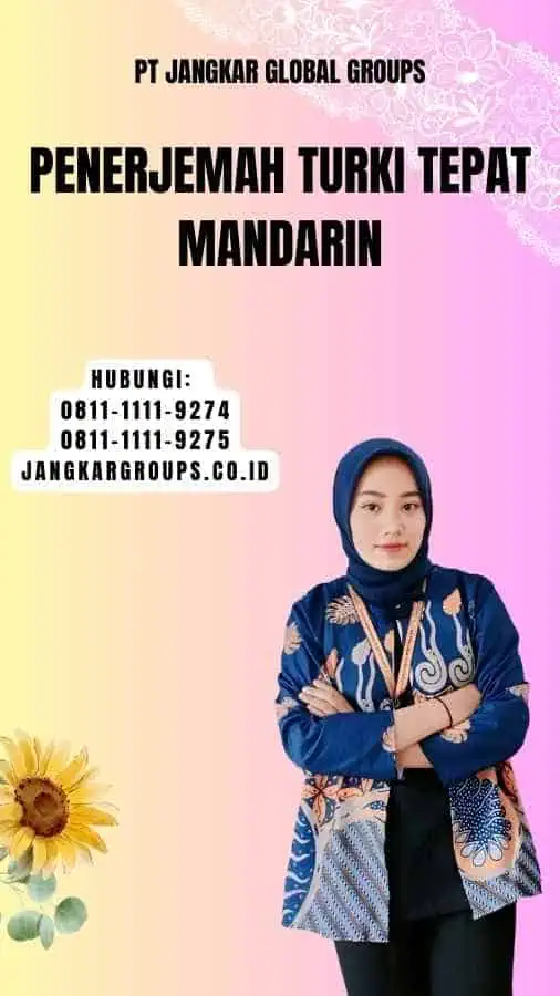 Penerjemah Turki Tepat Mandarin