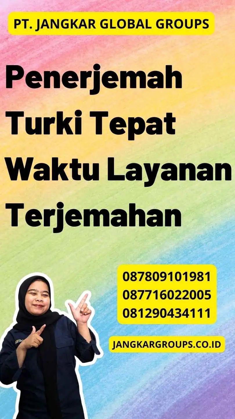 Penerjemah Turki Tepat Waktu Layanan Terjemahan