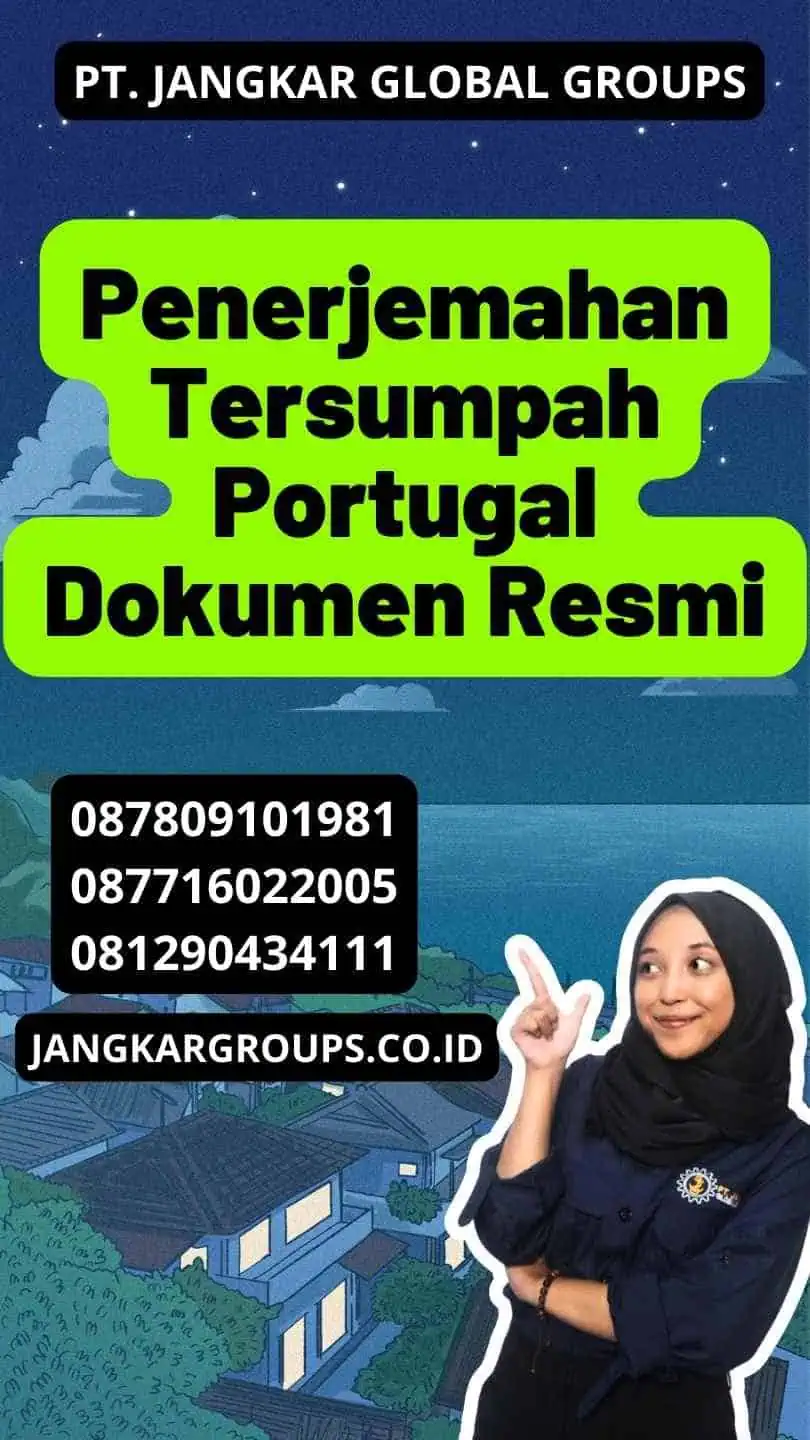 Penerjemahan Tersumpah Portugal Dokumen Resmi