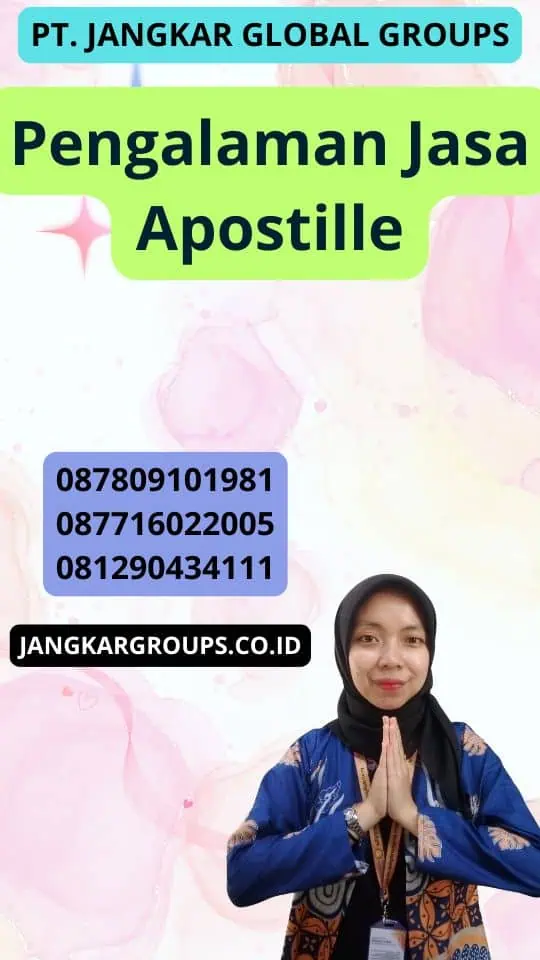 Pengalaman Jasa Apostille