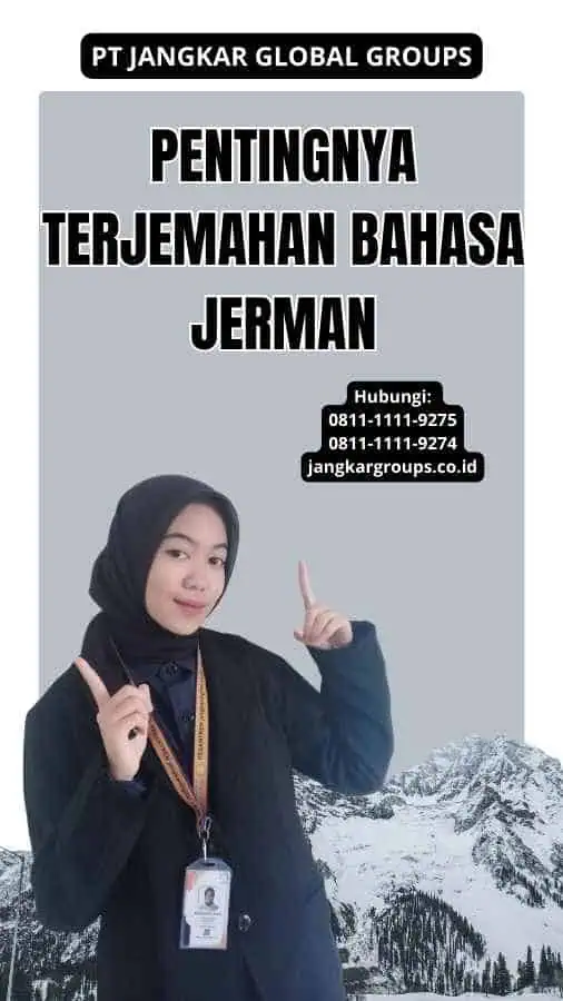 Pentingnya Terjemahan Bahasa Jerman