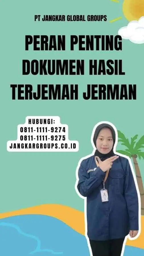 Peran Penting Dokumen Hasil Terjemah Jerman