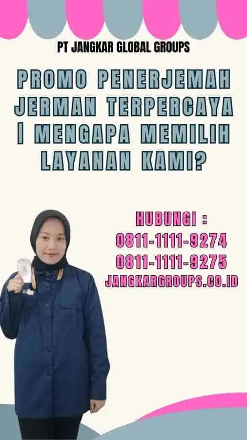 Promo Penerjemah Jerman Terpercaya Mengapa Memilih Layanan Kami