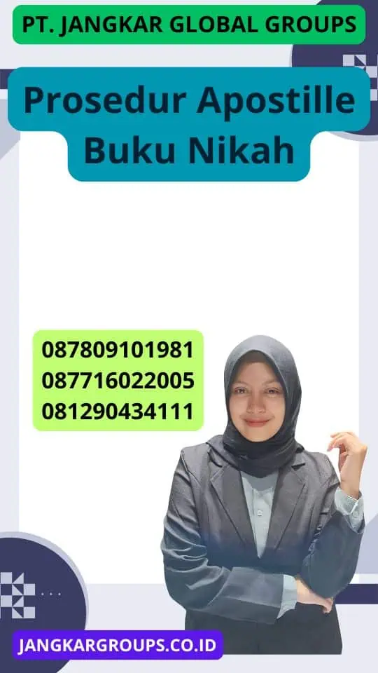 Prosedur Apostille Buku Nikah