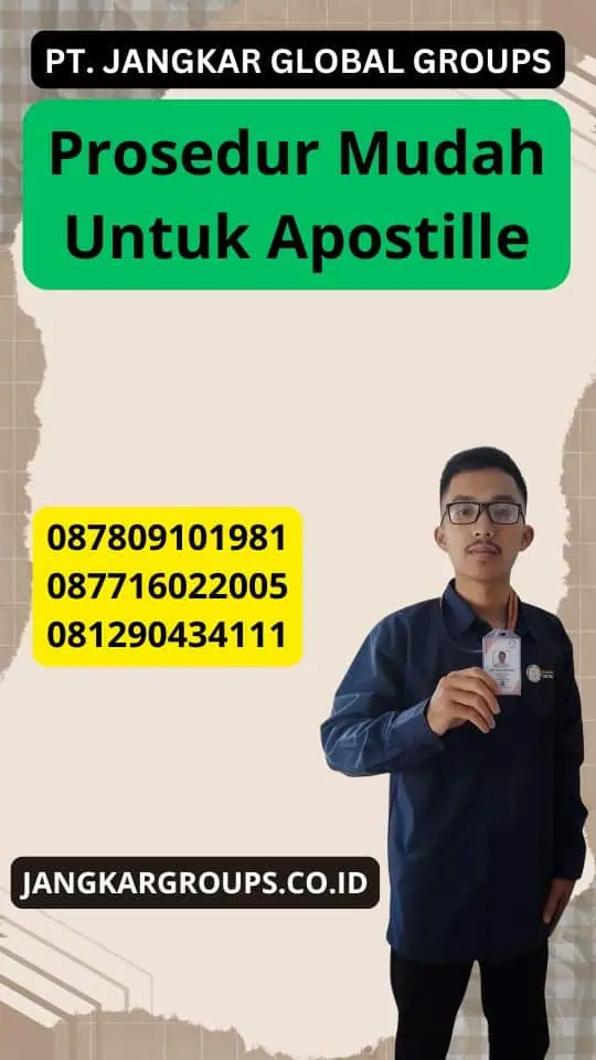 Prosedur Mudah Untuk Apostille