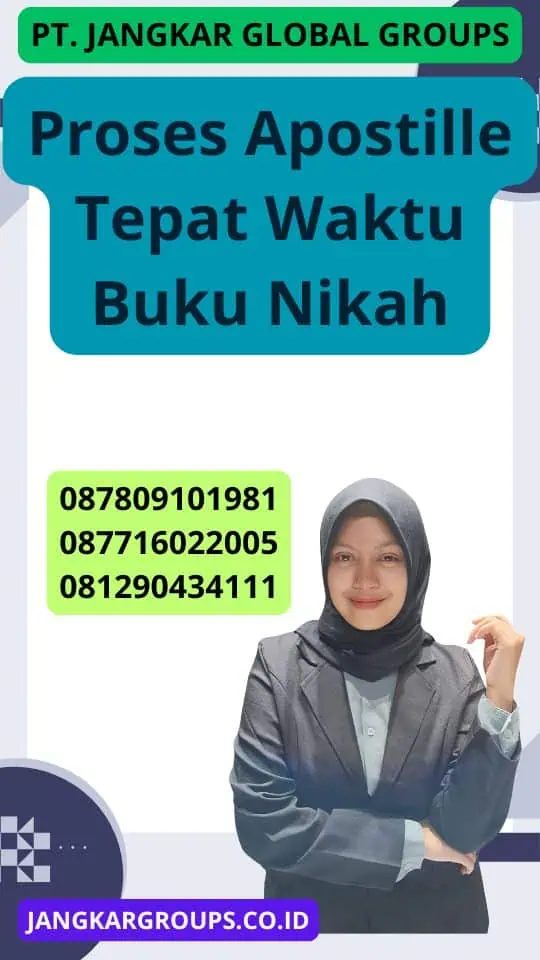 Proses Apostille Tepat Waktu Buku Nikah