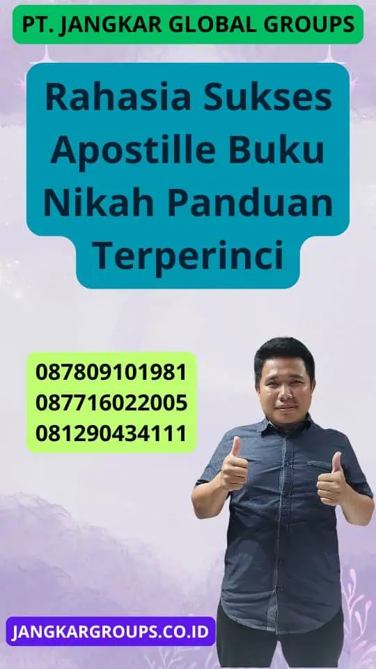 Rahasia Sukses Apostille Buku Nikah Panduan Terperinci